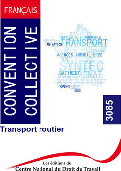 Convention collective Transports routiers 3085